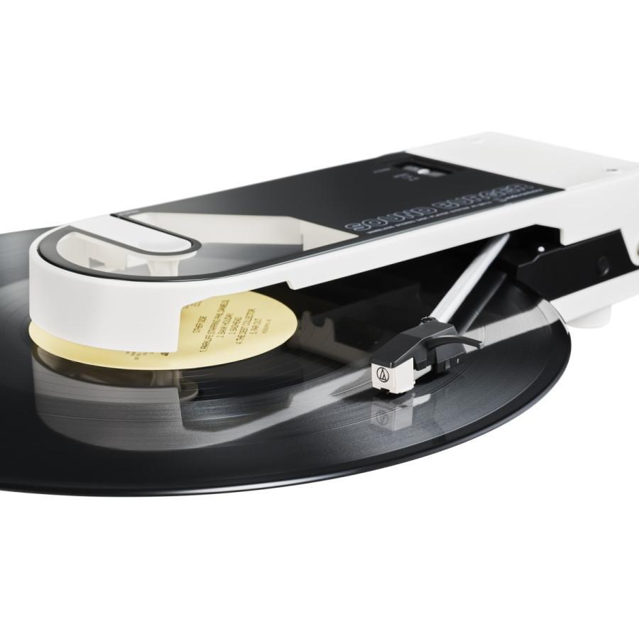 Audio Technica AT-SB727 White SOUND BURGER Record Player Turntable