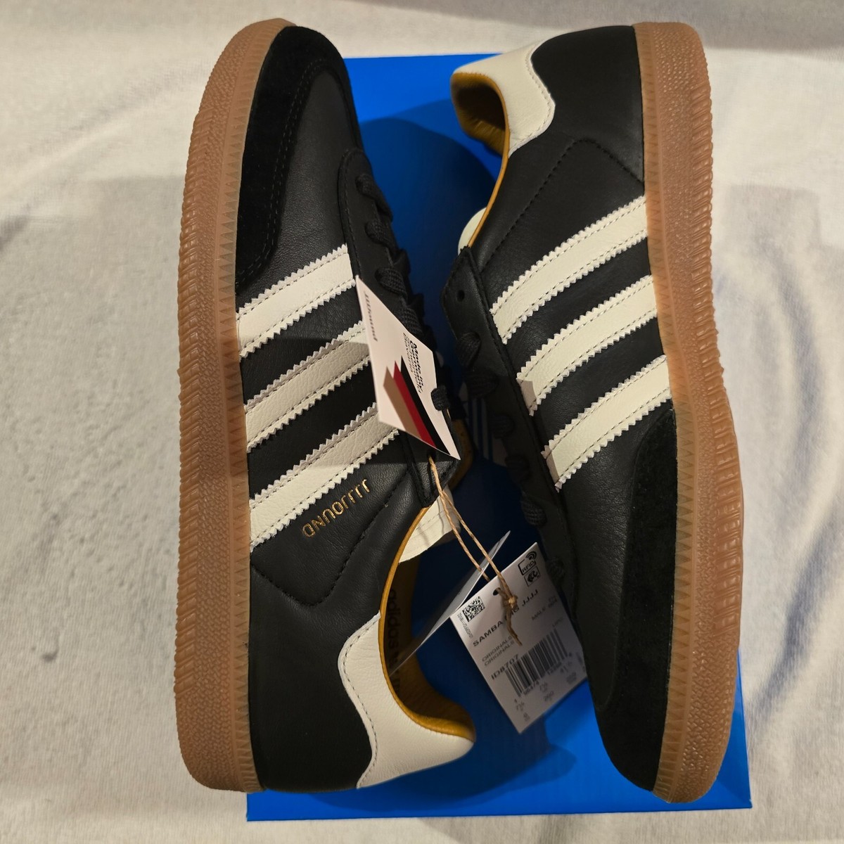 Samba JJJJound MIG x Adidas OG Black Size 8 NEW WITH BOX | eBay Samba JJJJound MIG x Adidas OG Black Size 8 NEW WITH BOX | eBay