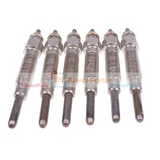 6x 24v Glow Plugs 11065-10t01 For Nissan Patrol Gr Y60 4.2d Engine Td42