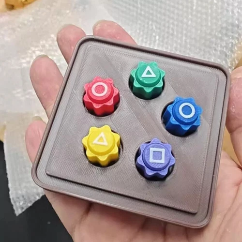 Squid Game Season 2 Gonggi Gong-gi 공기 Toy Korean Jack Stones Game NEW VIRAL GAME - Picture 22 of 40