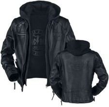 ACDC Lederjacke Herren Rock & Roll - Will Nev...