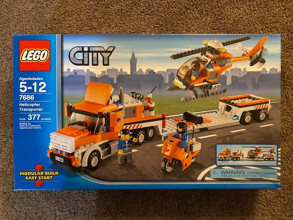 Lego city helicopter transporter new arrivals