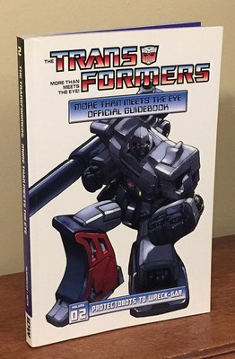 TRANSFORMERS More Than Meets The Eye Official Guidebook-- Volume 2-- Paperback