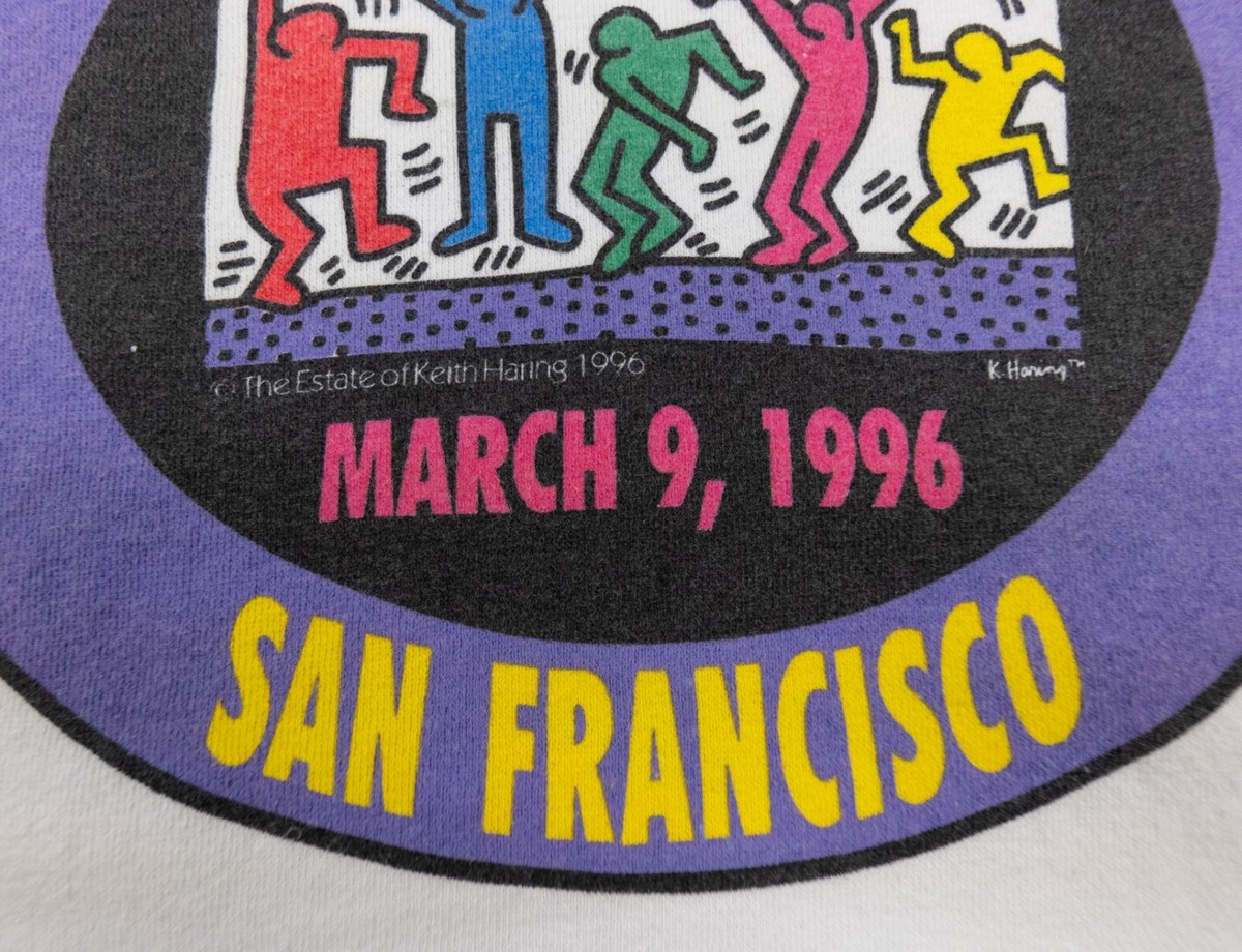 トップス Keith Haring AIDS DANCE-A-THON 1994 XL Throwback Thanksgiving Thursday: AIDS Dance-a-Thon 1994