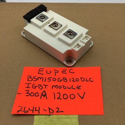 EUPEC BSM150GB120DLC  IGBT 300A/ 1200V MODULE ( One Pc In Lot) 2644 D2