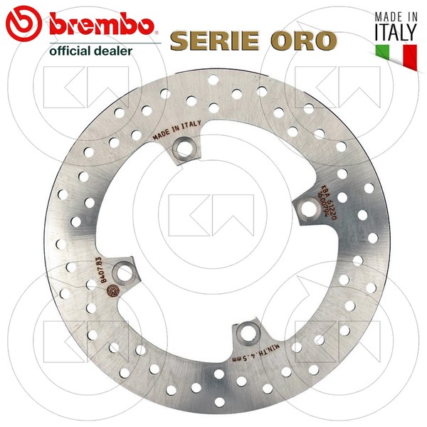 Bremsscheibe Hinten Brembo 68B40783 Honda Hornet 600 2011 2012-image