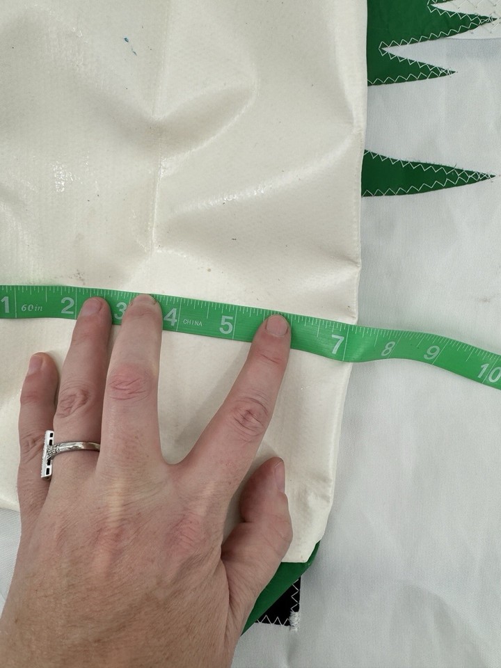 360 Klein & More Tote Bag Recycled Sailboat Yacht Sail Large Repurposed