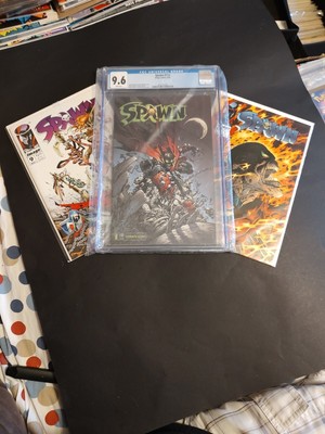 Spawn Slab Bundle Lot NM 9.6 #112, #9 APP. THE FLAME    