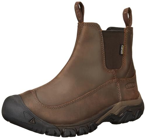 New KEEN Men's Anchorage Waterproof Pull On Insulated Snow Boots