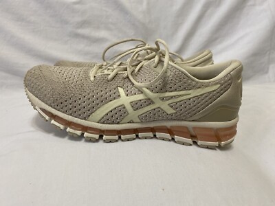 ASICS Gel-Quantum 360 Knit Birch Feather Gray Running Shoes Women’s Sz  - Main Image