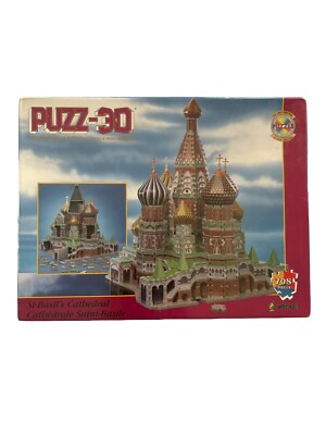 St-Basil's Cathedral 708 Pieces 3D  Jigsaw Puzzle SEALED NIB