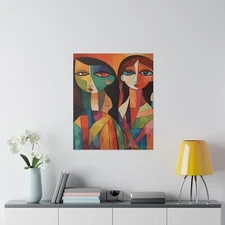 Matte Canvas, Stretched, 0.75"