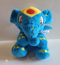 Neopets Blue Elephante Plush - 2008 Stuffed Animal Jakks 6" - Elephant No Code