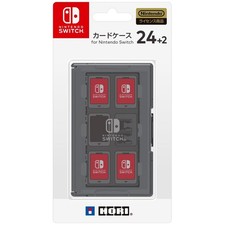 HORI Card غطاء 24+2 for نينتندو Switch, أسود