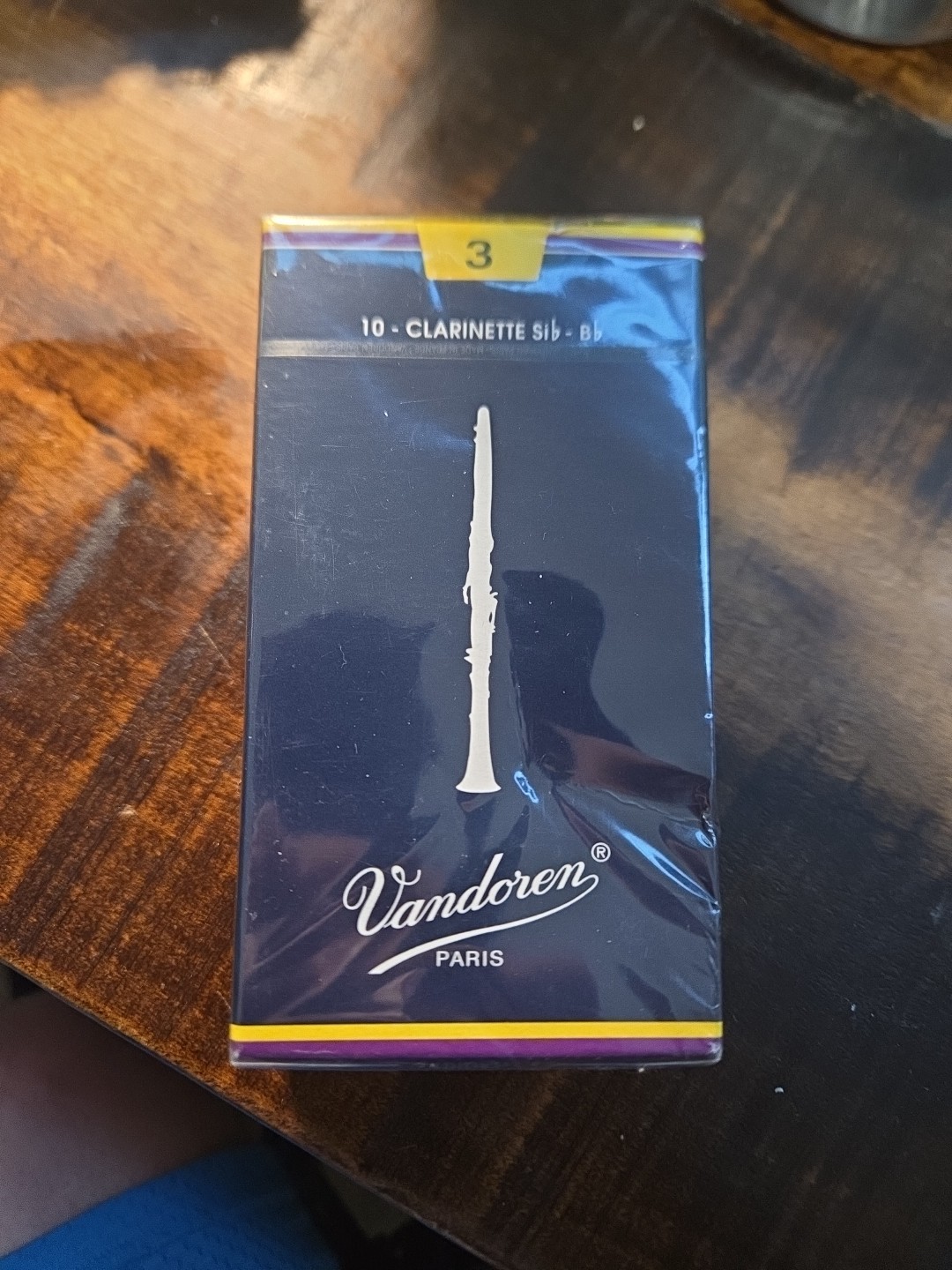 Vandoren Traditional Reeds Bb Clarinet 3.5   NEW SEALED 10in Box France K3