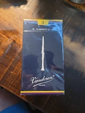Vandoren Traditional Reeds Bb Clarinet 3.5   NEW SEALED 10in Box France K3
