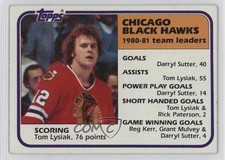 1981-82 Topps Tom Lysiak #49 0qr0