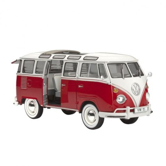 Furgoneta Volkswagen T1 Samba Bus Escala 1/24 de Revell por 36,79
