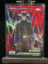 Star Wars Cad Bane Red Raywave Refractor 2024 Topps Chrome #33
