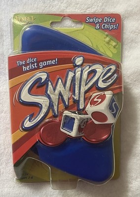 Fundex Swipe Dice and Chips Game Night Fun! 2004 NEW Sealed