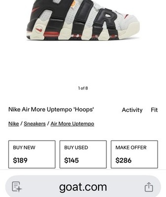 Nike Air More Uptempo '96 Hoops Photon Dust Red DX3356-001 Men's