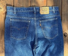 Vintage Levis 517 Orange Tab Jeans 34 X 31 Made In USA
