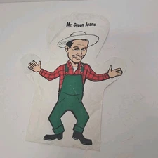 1966 HAND PUPPET Ad Premiums Mr. Green Jeans Captain Kangaroo