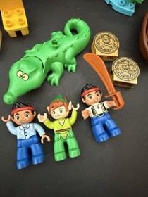 LEGO Duplo 10512 Jake&rsquo;s Treasure Hunt Complete AND 10526 Peter Pan's Visit
