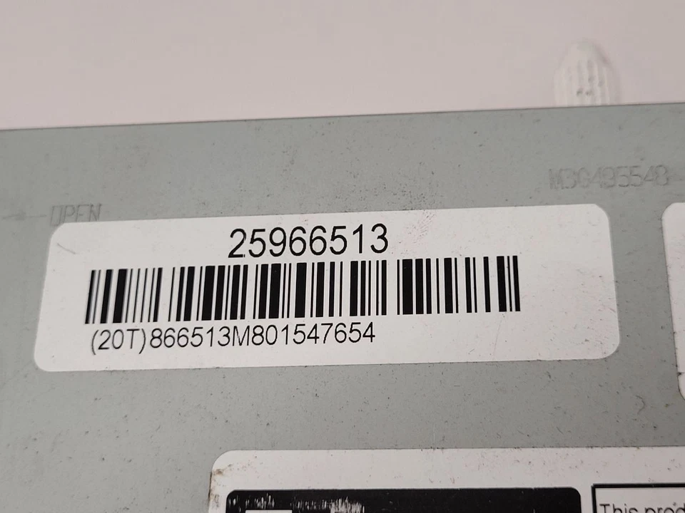 2010 CHEVROLET AVALANCHE 1500 Audio Equipment Radio Opt Uuk ID 25966513 - Image 4 of 4