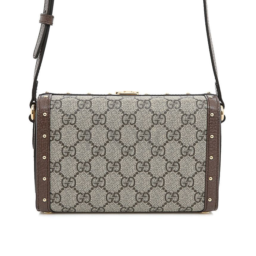 Gucci GG Square Supreme Mini Bag Box Bag Cross 678460