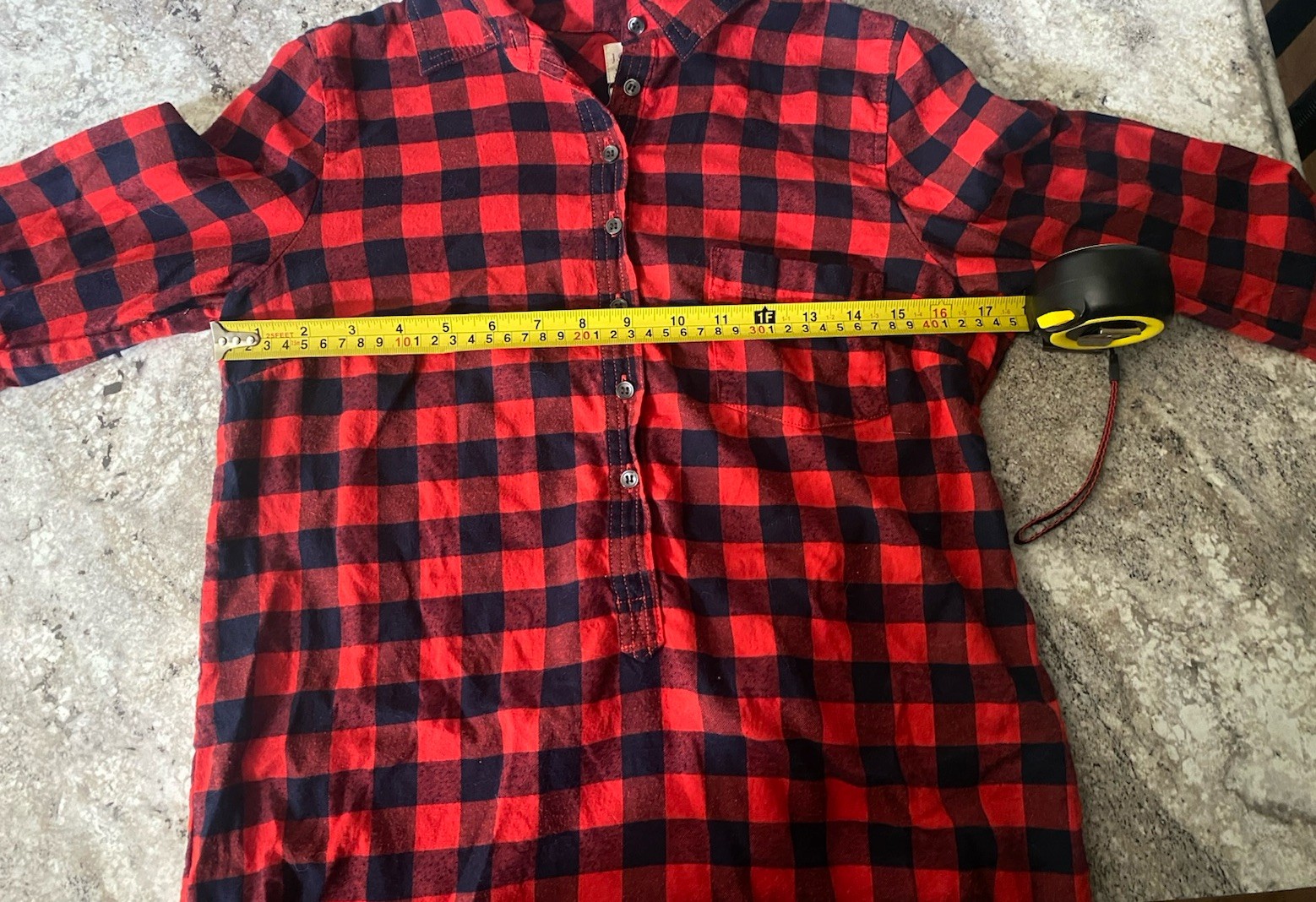 J Crew red/white gingham button down classic XS p… - image 6