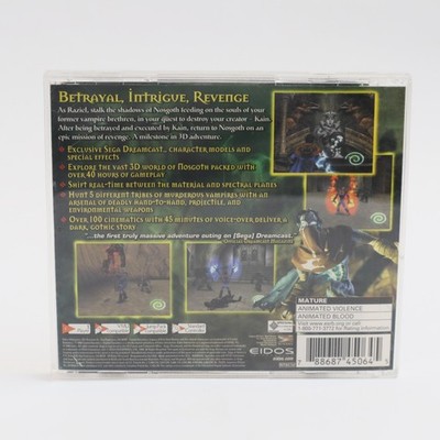 Legacy of Kain: Soul Reaver Sega Dreamcast Complete w/ Manual