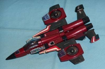 original G1 Transformers jet THRUST with R+L WINGS + TAIL FINS ONLY free ship