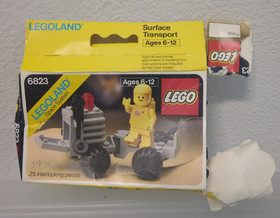 Vintage/Excellent LEGO Space Set 6823 Surface Transport Complete w/ Box, Manual