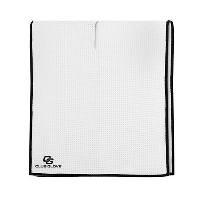 Club Glove Microfiber Caddy Towel NH White