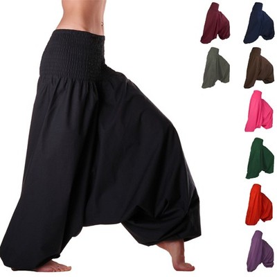 Aladdin pants harem pants bloomers cotton Sarouel shalwar Goa muck pants powder pants