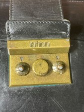 Set of Vtg classic Hartmann Belting executive briefcases for lawyers leather 70s