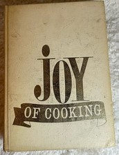 The Joy Of Cooking By Rombauer & Becker Vintage Cookbook Hardcover 1970's