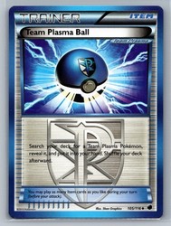 Team Plasma Ball 105/116 Plasma Freeze