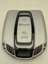 Vintage Memorex MD6110CP Portable CD Player Anti-Shock DBBS For Parts Repair