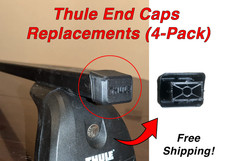Thule End Caps Replacements 4-pack For Thule Square Load Bars 3d Printed Part