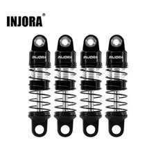 INJSCX30-07BS AXIAL SCX30 22.5MM PRE-ASSEMBLED ALUMINUM SHOCK SET (4)