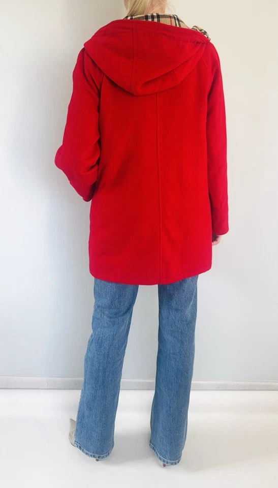 Manteau caban en laine BURBERRYS Vintage 1980s/1990s - Photo 4/4