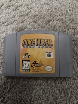 Duke Nukem Zero Hour (Nintendo 64 N64, 1997) Cartridge Only N64 Authentic Tested