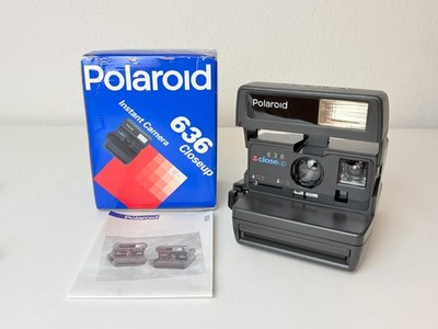 Polaroid 636 Closeup Sofortbildkamera Camera OVP Anleitung Vintage 600 Film NOS