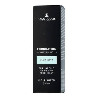 Sans Soucis Pure Matt Foundation - 20 Natural Beige 30ml