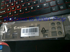 Original Gigabyte I/O IO Shield backplate, X399 AORUS Gaming 7 G6753 XH