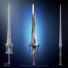 He-Man Power Sword Cosplay Prop Masters of The Universe Replica / DIY Kit 15p