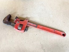 VINTAGE SUPER EGO ROHRZANGE 14 ZOLL GESENKGESCHMIEDET VERSTELLBAR SANIT&Auml;RWERKZEUG