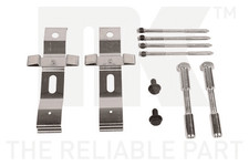 Kit accessori pastiglie freno a disco assale anteriore per ALFA ROMEO GIULIA STELVIO